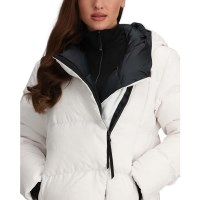 Obermeyer Women's Calypso Down Jacket - White Zebra