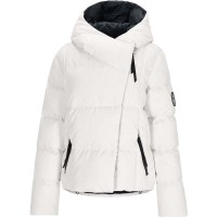 Obermeyer Women's Calypso Down Jacket - White Zebra