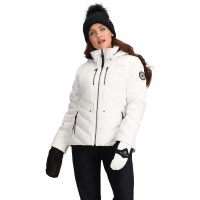 Obermeyer Women's Devon Down Jacket - White Zebra