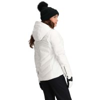 Obermeyer Women's Devon Down Jacket - White Zebra