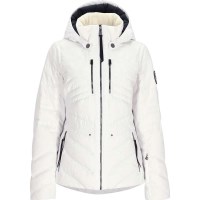 Obermeyer Women's Devon Down Jacket - White Zebra