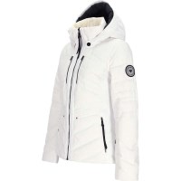 Obermeyer Women's Devon Down Jacket - White Zebra