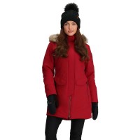 Obermeyer Women's Sojourner Down Jacket - Rustic Red