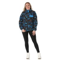 Patagonia Women's Lightweight Synchilla Snap-T Pullover - Across Oceans / Pitch Blue (ASPH)