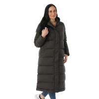 Patagonia Women's Silent Down Long Parka - Black (BLK)