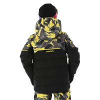 Spyder Boy's Impulse Synthetic Down Jacket - Camouflage Acid Yellow