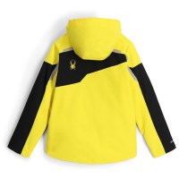 Spyder Boy's Leader Jacket - Acid Yellow