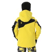 Spyder Boy's Leader Jacket - Acid Yellow