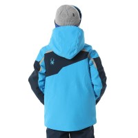 Spyder Boy's Leader Jacket - Aether Blue