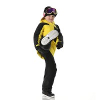 Spyder Boy's Slash Jacket - Acid Yellow