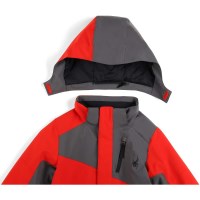 Spyder Boy's Spyder Turner Jacket - Volcano