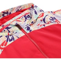 Spyder Girl's Conquer Jacket - Butterfly Multi