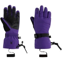 Spyder Girl's Synthesis Ski Gloves - Purple Flash