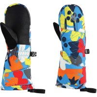 Spyder Boy's Toddler Cubby Ski Mittens - Yeti Camo Aether Blue