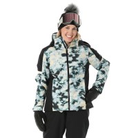 Spyder Women's Andorra Jacket - Tie Dye Vanilla Latte