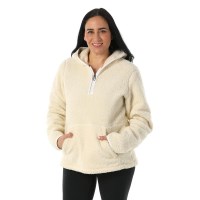 Spyder Cloud Fleece Hoodie - Women's - Vanilla Latte