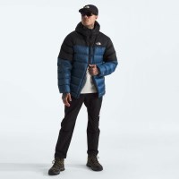 The North Face Men's Kalix Down Hoodie - Shady Blue / TNF Black