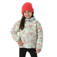 The North Face Kids' Reversible Perrito Hooded Jacket - Muted Pine