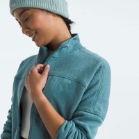 The North Face Women's Front Range Fleece Jacket - Algae Blue Heather