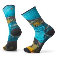 Smartwool Hike Light Cushion Great Excursion Print Crew Socks