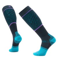 Smartwool Snowboard Targeted Cushion Retro Line OTC Socks - Black