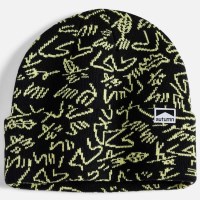 Autumn Gus Camo Beanie - Black