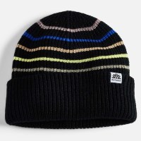 Autumn Retro Beanie - Black