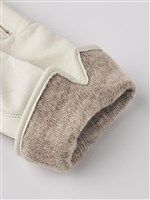 Hestra Women's Saga Glove - Beige Multi / Ivory