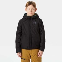 Helly Hansen Champ Reversible Jacket - Youth - Black Splash Camo Aop