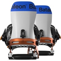 Bataleon Men's Blaster Asymwrap Snowboard Binding - Bone White / Copper