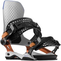 Bataleon Men's Blaster Asymwrap Snowboard Binding - Bone White / Copper