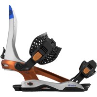 Bataleon Men's Blaster Asymwrap Snowboard Binding - Bone White / Copper