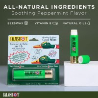 Balmshot Beeswax Lip Balm (SPF 15) - Cool Mint