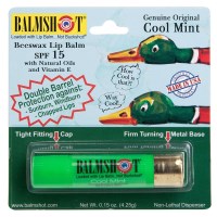 Balmshot Beeswax Lip Balm (SPF 15) - Cool Mint