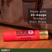 Balmshot Beeswax Lip Balm (SPF 15) - Pomegranate