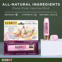 Balmshot Beeswax Lip Balm (SPF 15) - Pure Pink Vanilla Mint