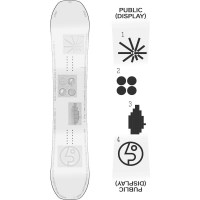 Public Men's Display Snowboard - 153