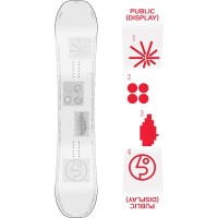 Public Men's Display Snowboard - 156