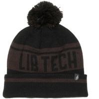 Lib Tech Unisex Pom Beanie - Black