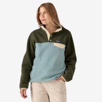 Patagonia Women's Lightweight Synchilla Snap-T Pullover - Thermal Blue (TMBL)