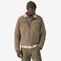 Patagonia Men's Pile-Lined Trucker Jacket - Seabird Grey (SBDY)