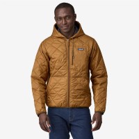 Patagonia Men's Diamond Quilted Bomber Hoody - Shelter Brown (SHBN)