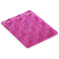 Crab Grab Mini Shark Teeth - Clear Pink