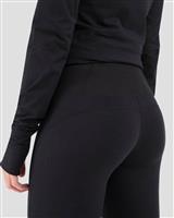 Terramar Women's 2.0 Cloud Nine Midweight Performance Baselayer Leggings - Black