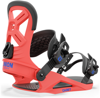 Union Youth Cadet Snowboard Bindings - Red