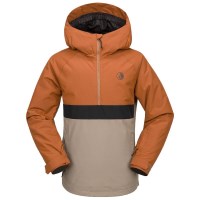 Volcom Boy's Sluff Insulated Pullover - Caramel