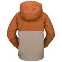 Volcom Boy's Sluff Insulated Pullover - Caramel