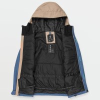 Volcom Boy's Stone .91 Insulated Jacket - Indigo