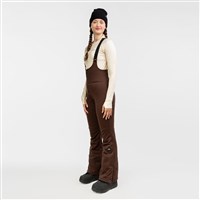 O'Neill Women's Softshell Suspender Pants - Coffee Bean