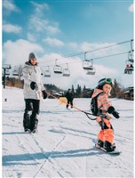 Burton Kid's MDXONE Snowboard Harness - Black